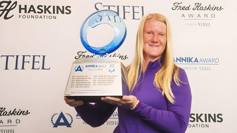 Ingrid Lindblad Finally Wins Annika Award
