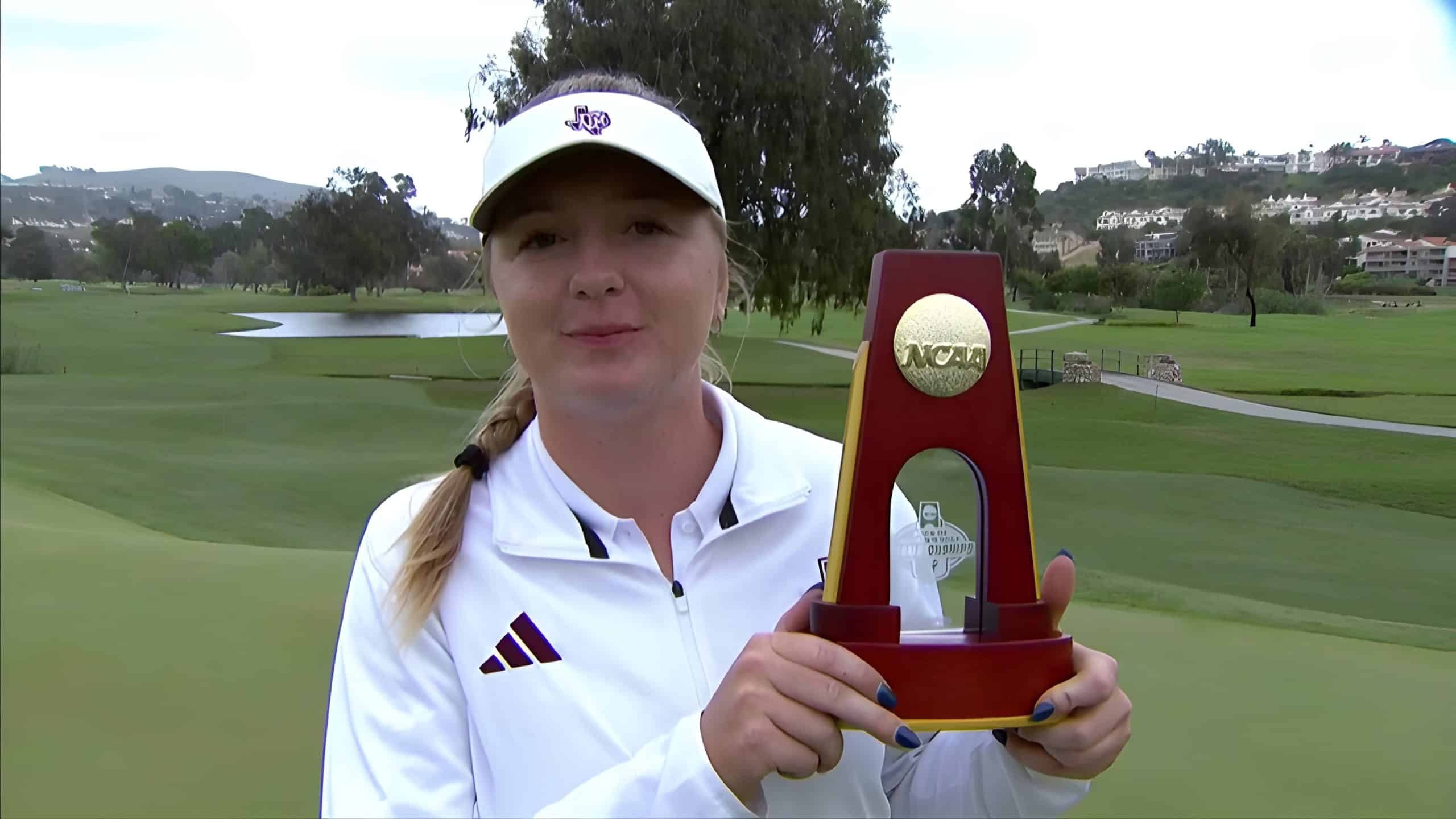 Adela Cernousek Wins NCAA Women’s Golf Individual Title