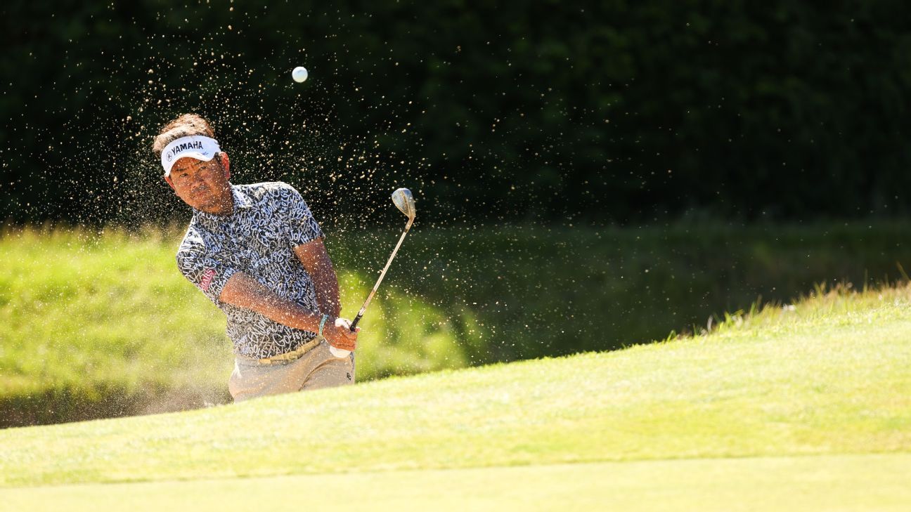 Hiroyuki Fujita Takes Lead at U.S. Senior Open