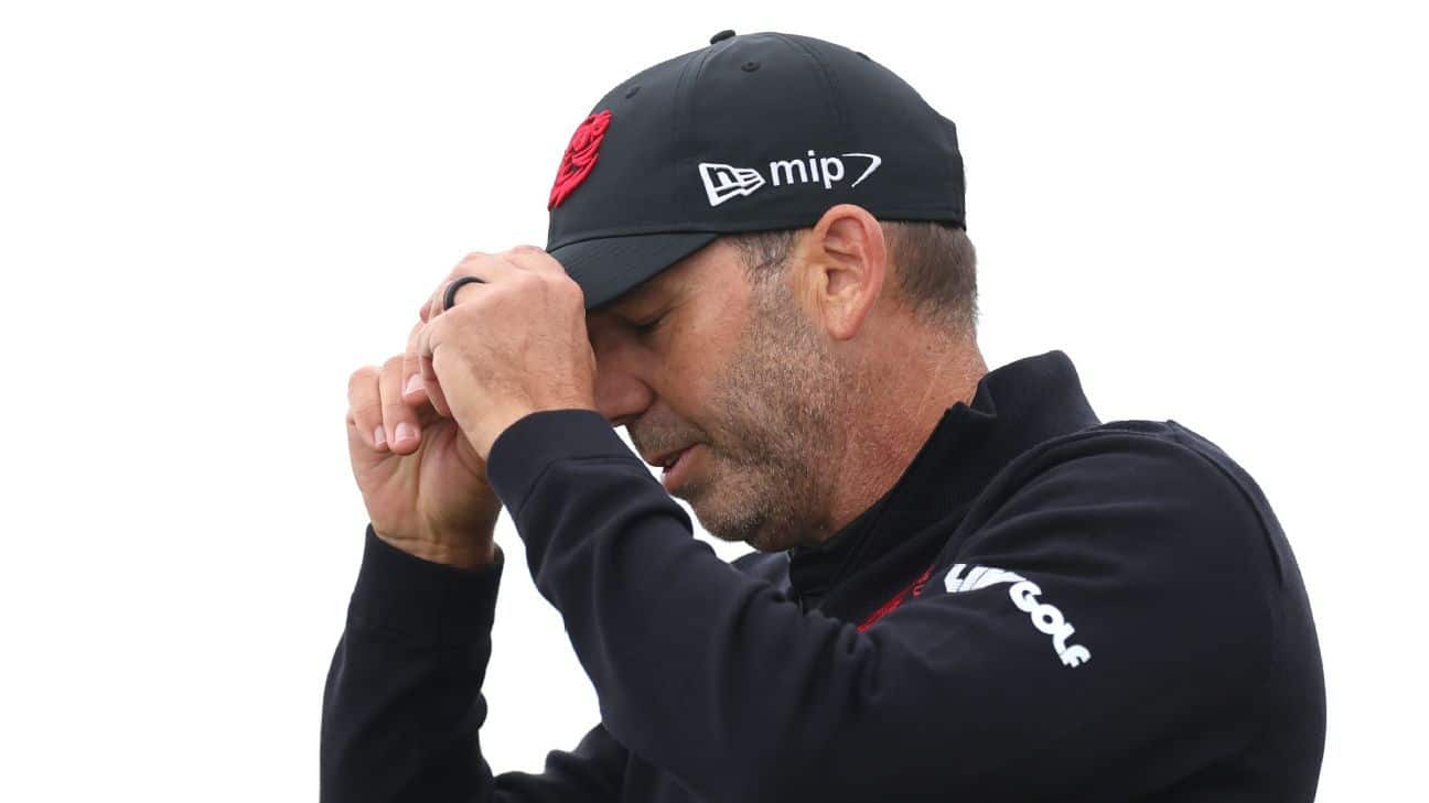 Sergio Garcia Stumbles at Open Championship Qualifiers